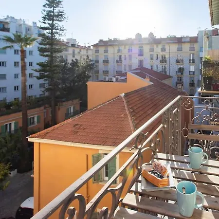 Appartamento #21 2 Bdr Balconies 10 Mins Walk To Sea 5Mins To Tram Nizza Esterno foto